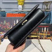 D&G MEDIUM DEVOTION BAG BLACK SIZE 21 x 5 x 14 CM - 4