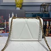 D&G MEDIUM DEVOTION BAG WHITE SIZE 21 x 5 x 14 CM - 5