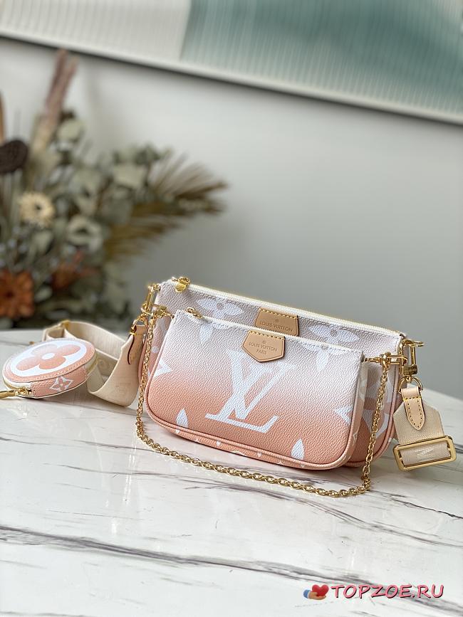 LV MULTI POCHETTE ACCESSOIRES MIST M57634 SIZE 24 x 13.5 x 4 CM - 1