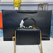 D&G SMALL DEVOTION BAG IN NAPPA LEATHER BLACK SIZE 19 x 11 x 4.5 CM - 5