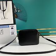 GUCCI HORSEBIT 1955 SMALL BLACK 645454 SIZE 22.5 x 17 x 6.5 CM - 4