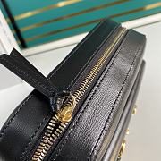 GUCCI HORSEBIT 1955 SMALL BLACK 645454 SIZE 22.5 x 17 x 6.5 CM - 2