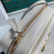 GUCCI HORSEBIT 1955 SMALL WHITE 645454 SIZE 22.5 x 17 x 6.5 CM - 3