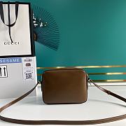 GUCCI HORSEBIT 1955 SMALL BROWN 645454 SIZE 22.5 x 17 x 6.5 CM - 2