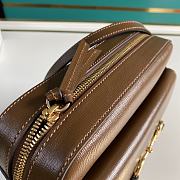 GUCCI HORSEBIT 1955 SMALL BROWN 645454 SIZE 22.5 x 17 x 6.5 CM - 5
