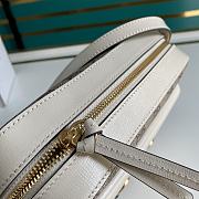 GUCCI HORSEBIT 1955 SMALL GG SUPREME WHITE 645454 SIZE 22.5 x 17 x 6.5 CM - 3