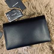 YSL Kate Medium In Smooth Leather Gold-tone Metal 354119 Size 24 x 14.5 x 5 cm - 4