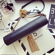YSL KATE TASSEL CHAIN WALLET IN SMOOTH LEATHER 452159 SIZE 19x12.5x4 CM - 2