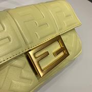 FENDI BAGUETTE LIGHT GREEN 8BS017 SIZE 18.5 x 4.5 x 12 CM - 4