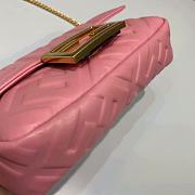 FENDI BAGUETTE PINK 8BS017 SIZE 18.5 x 4.5 x 12 CM - 6