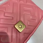 FENDI BAGUETTE PINK 8BS017 SIZE 18.5 x 4.5 x 12 CM - 5