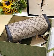 PADLOCK SMALL GG SHOULDER BAG BLACK 498156 SIZE 26x18x10 CM - 2