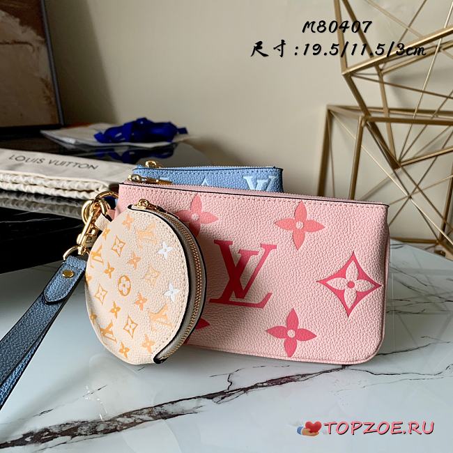  LV TRIO POUCH M80407 19.5CM - 1