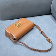 TRIOMPHE SHOULDER BAG BROWN 194143 SIZE 20×10×4 CM - 3