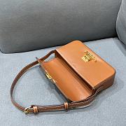 TRIOMPHE SHOULDER BAG BROWN 194143 SIZE 20×10×4 CM - 2