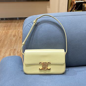 CELINE TRIOMPHE SHOULDER BAG PAPYRUS 194143 SIZE 20 x 10 x 4 cm