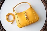 JACKIE 1961 MINI SHOULDER BAG YELLOW 637091 SIZE 19 x 13 x 3 CM - 1