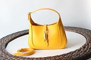 JACKIE 1961 MINI SHOULDER BAG YELLOW 637091 SIZE 19 x 13 x 3 CM - 4