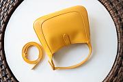 JACKIE 1961 MINI SHOULDER BAG YELLOW 637091 SIZE 19 x 13 x 3 CM - 5
