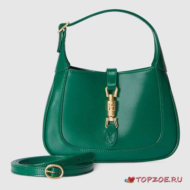 JACKIE 1961 MINI SHOULDER BAG GREEN 637091 SIZE 19 x 13 x 3 CM - 1