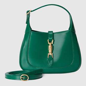 JACKIE 1961 MINI SHOULDER BAG GREEN 637091 SIZE 19 x 13 x 3 CM