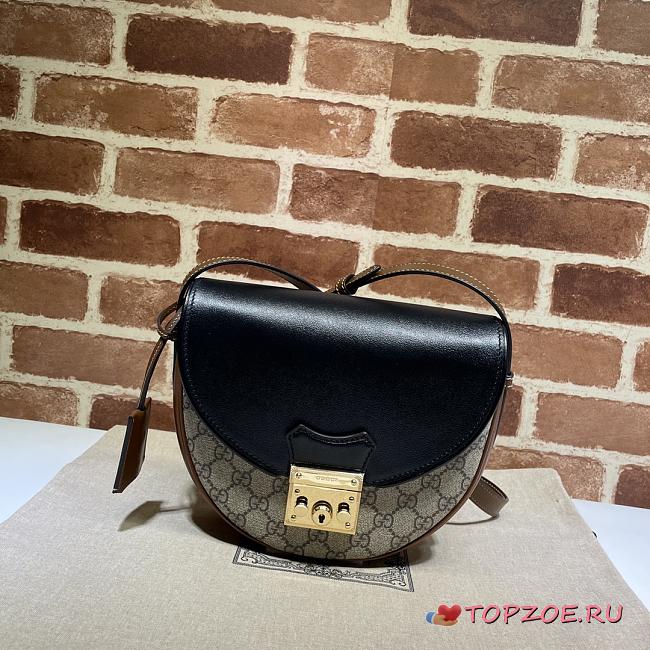PADLOCK SMALL SHOULDER BAG 644524 SIZE 22 x 19.5 x 6.5 CM - 1
