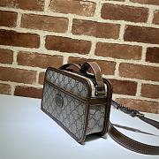 MINI BAG WITH INTERLOCKING G ‎658572 SIZE 22.5 x 14 x 7 CM - 3