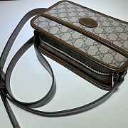 MINI BAG WITH INTERLOCKING G ‎658572 SIZE 22.5 x 14 x 7 CM - 4