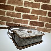 MINI BAG WITH INTERLOCKING G ‎658572 SIZE 22.5 x 14 x 7 CM - 6
