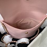 SMALL HOBO BAG LIGHT PINK 19CM - 6
