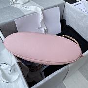 SMALL HOBO BAG LIGHT PINK 19CM - 5