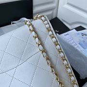 SMALL HOBO BAG WHITE 19CM - 2