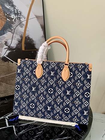 LV SINCE 1854 ONTHEGO MM M57396 SIZE 35 x 27 x 14 CM