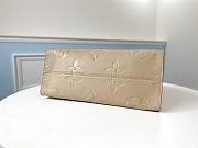 LV ONTHEGO GM M44576 CREAM WHITE SIZE41CM - 6