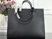 LV ONTHEGO BAG M56080 EPI BLACK 41CM - 4