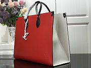 LV ONTHEGO BAG M56080 EPI RED 41CM - 2