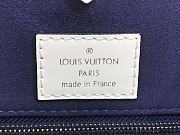 LV ONTHEGO BAG M56080 EPI WHITE 34CM - 6