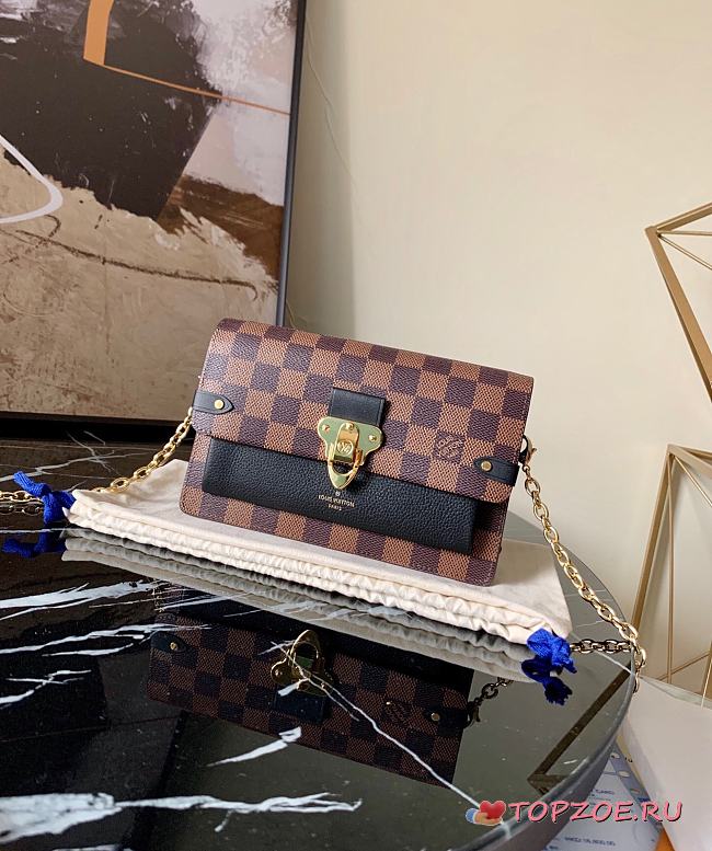 LV VAVIN CHAIN WALLET N60221 SIZE 19 x 12.5 x 4 CM - 1