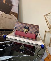 LV VAVIN CHAIN WALLET N60222 SIZE 19 x 12.5 x 4 CM - 1