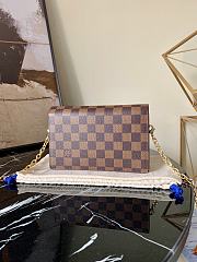LV VAVIN CHAIN WALLET N60222 SIZE 19 x 12.5 x 4 CM - 5