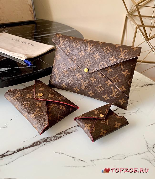 LV KIRIGAMI POCHETTE M62034 SIZE 23 x 16.5 x 0.3 cm  - 1