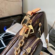 LV UTILITY PHONE SLEEVE M80746 SIZE 16 x 19 x 6 CM - 5