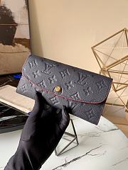 LV EMILIE WALLET M69417 SIZE 19 x 10 x 2 CM - 4