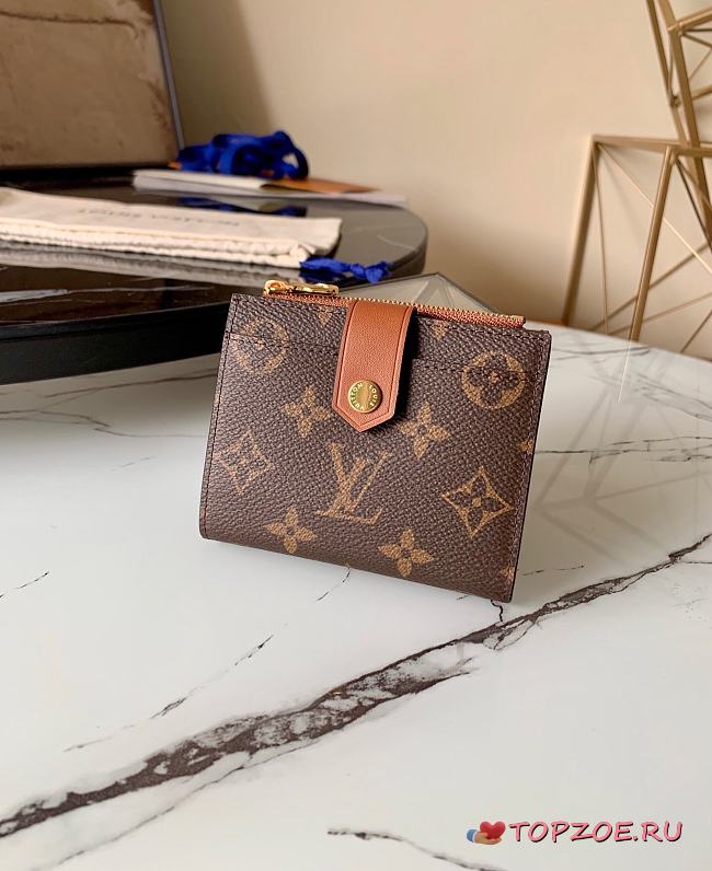 LV MULTIPLE WALLET M60451 SIZE 11 x 9 x 3 CM - 1