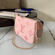 Louis Vuitton Mini Pochette Accessoires Pink