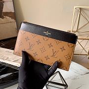LV SLIM PURSE M80390 SIZE 20 x 11 x 0.5 CM - 3