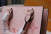 LV PETIT SAC PLAT PINK M80449 SIZE 14 x 17 x 5 CM - 6