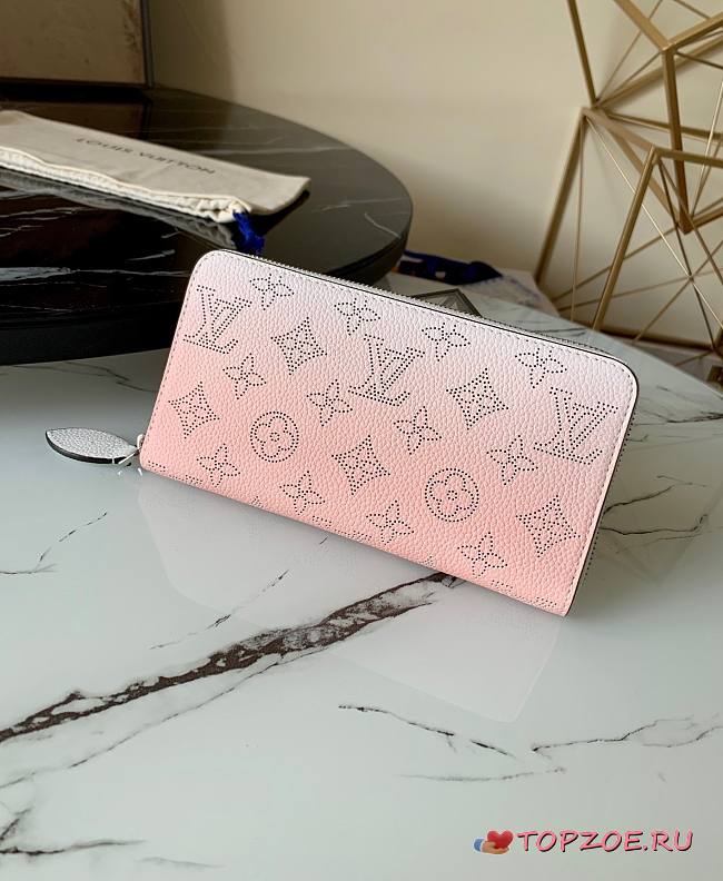 LV ZIPPY WALLET M80490 SIZE 19.5 x 10.5 x 2.5 CM - 1