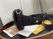 FENDI BAGUETTE BLACK LEATHER 8BR600 SIZE 26 x 4 x 14 CM - 2