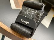 FENDI BAGUETTE BLACK LEATHER 8BR600 SIZE 26 x 4 x 14 CM - 5